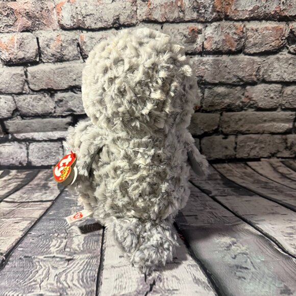 TY Beanie Boos - OWLETTE the OWL (Glitter Eyes) (Medium 9 inch) - 2017 - Retired - Picture 4 of 13